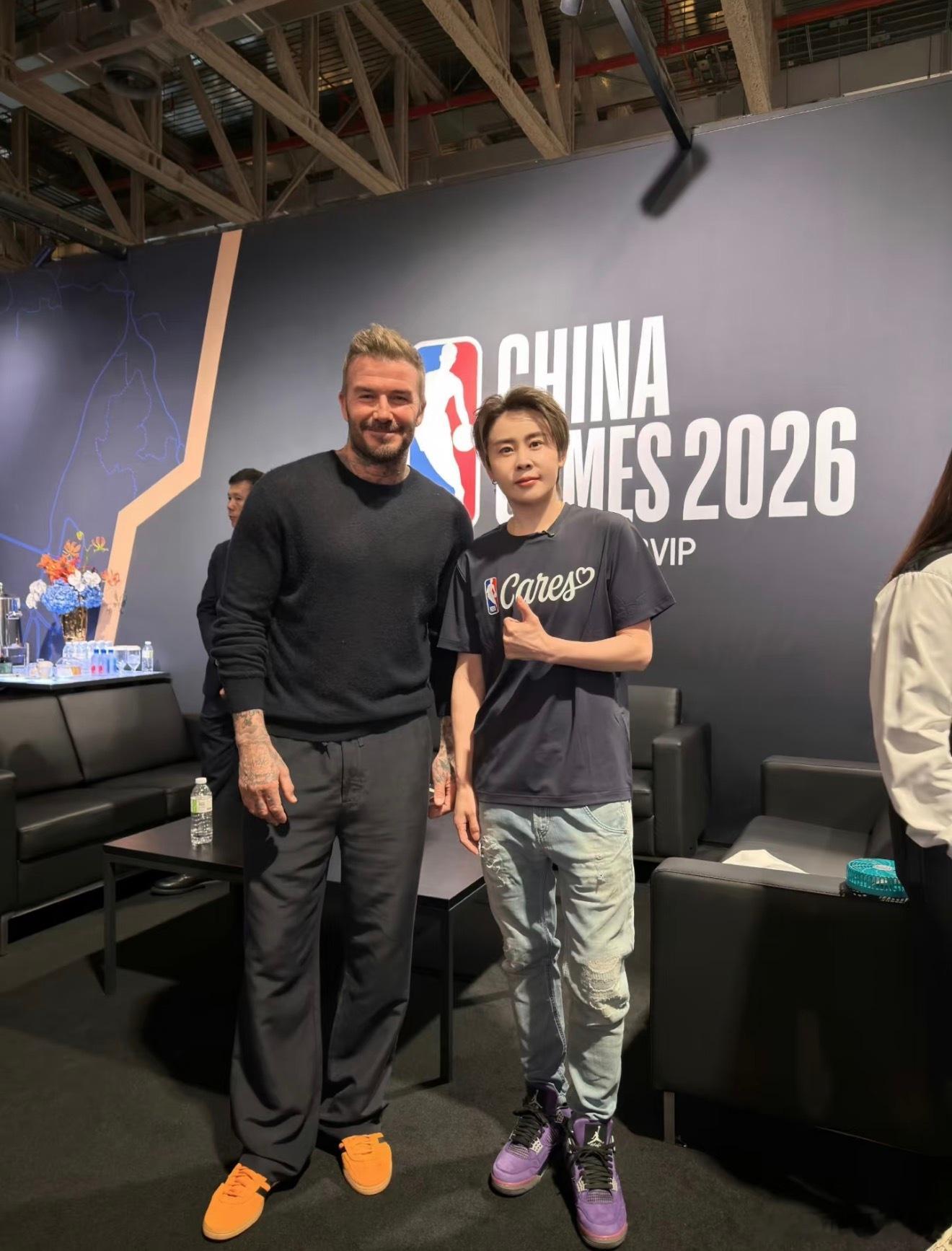 王濛说贝克汉姆是帅一辈子的偶像原来王濛也喜欢贝克汉姆超真实！王濛聊喜欢贝克汉姆的