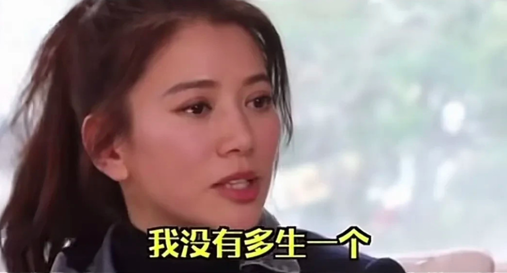 袁咏仪在接受访谈时，鲁豫问她人生有没有什么遗憾，袁咏仪没绕弯子，很坦诚地说：“有