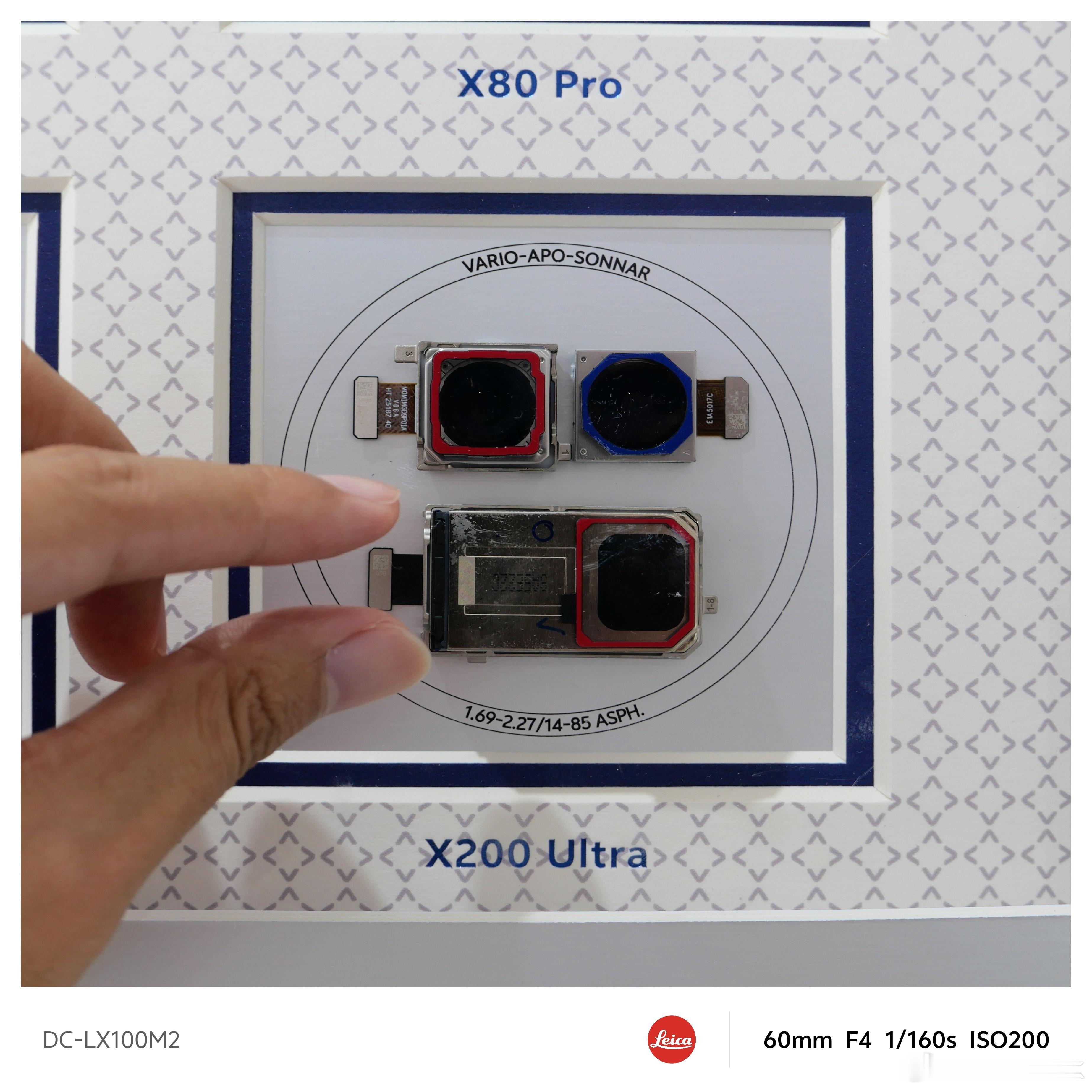 第一次亲眼见到vivoX200Ultra的摄像头模组，卧槽，这么大？！惊呆