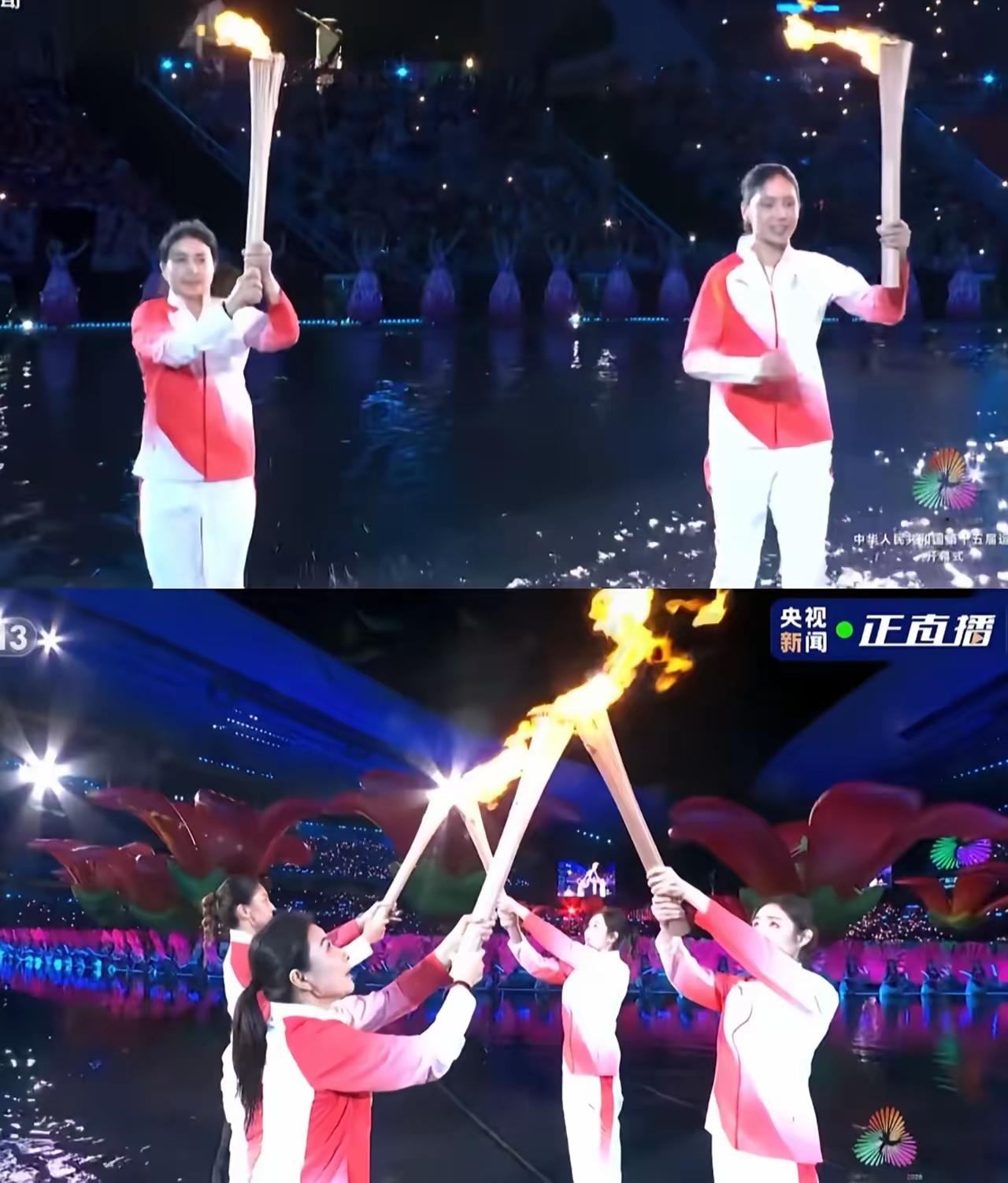 全运会最绝排面非霍家莫属！粤港澳三地火炬手全占，这才是豪门该有的格局。郭晶晶