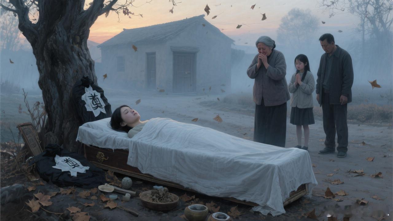 25岁女孩离世因习俗棺木不能入家25岁，正值花季，湖南女孩“克拉姐姐”却因恶性黑