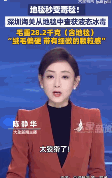 太狡猾了！大象新闻5月27日报道，广东深圳，一批报关名称写着“地毯”的普通货物，