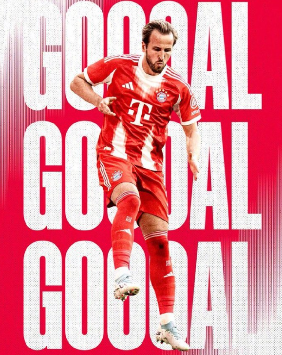 奥利塞保护球权后分球卡尔，后者与帕夫洛维奇打成二过一，凯恩为我们再入一球，拜仁已