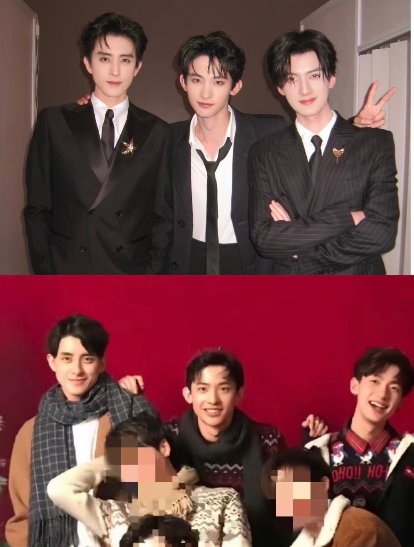 时隔几年的嘉尚三子时隔几年的嘉尚三子敖瑞鹏×常华森×陈鹤一嘉尚三帅同框，谁懂这