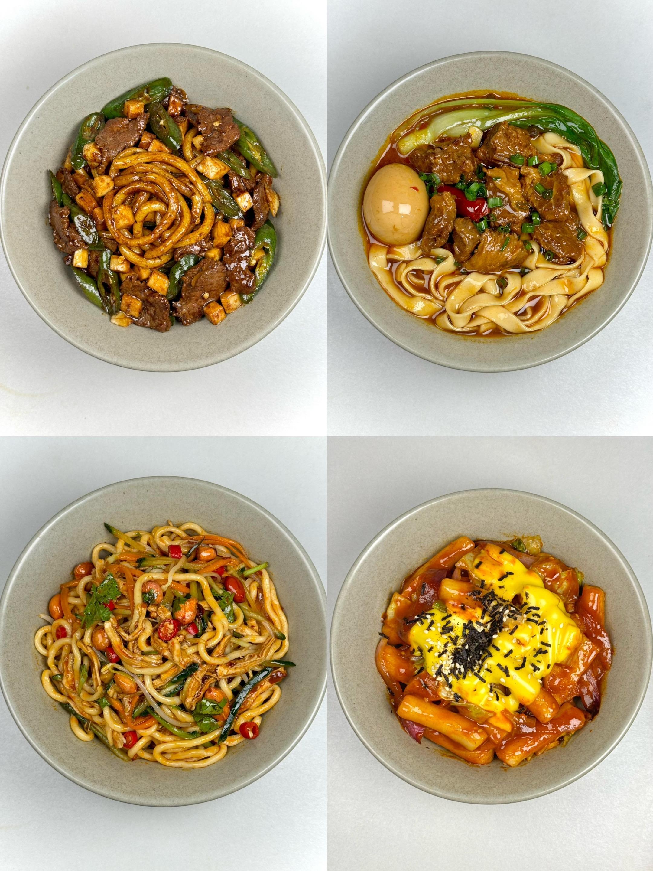 一周不重样的4款面条来啦！重度面条爱好者做的面每一碗都能治愈自己的美味...