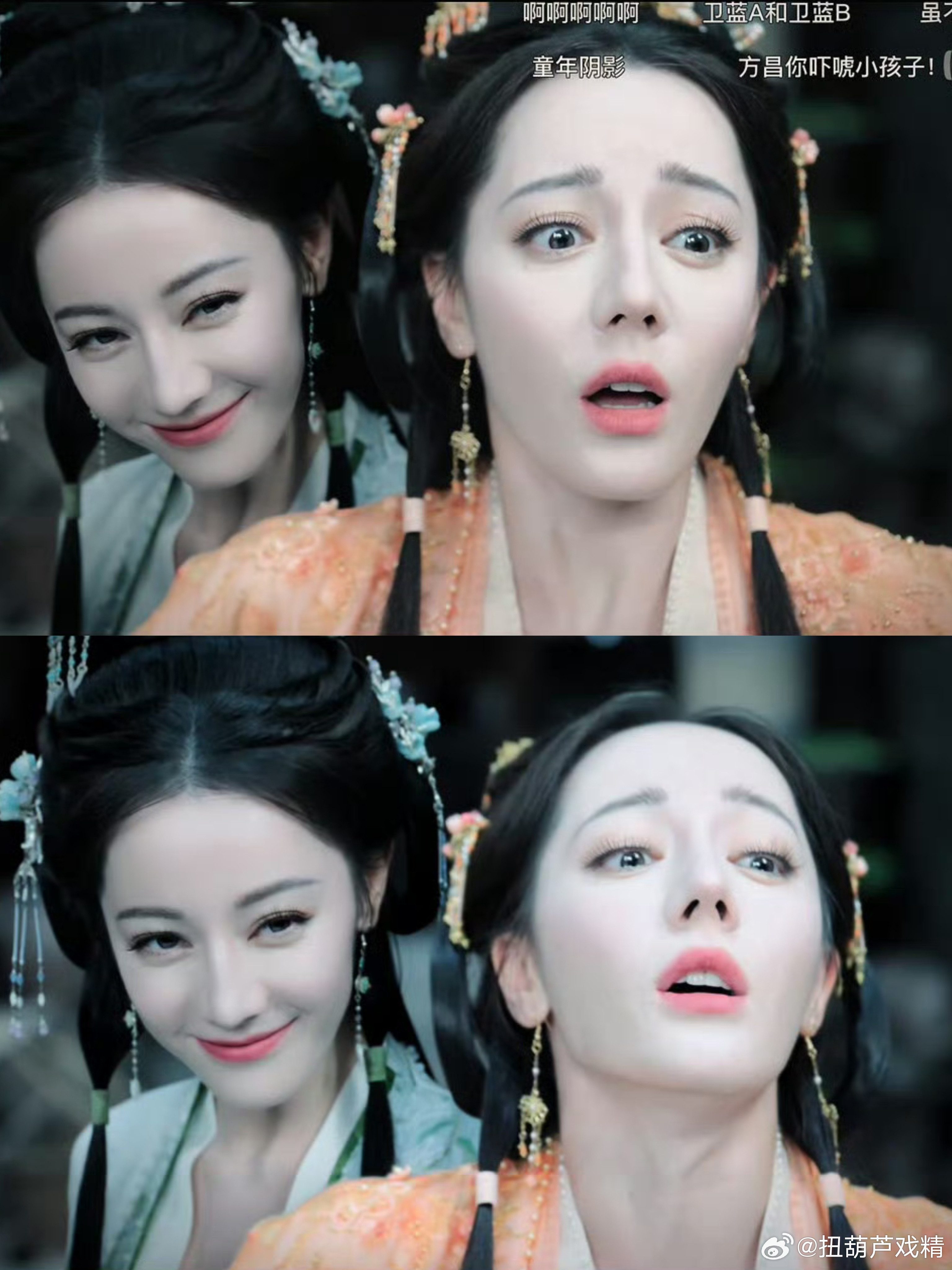 迪丽热巴的美貌不愚人适合当平面模特，不适合演戏，不能做大表情，一做表情就眉毛倒竖