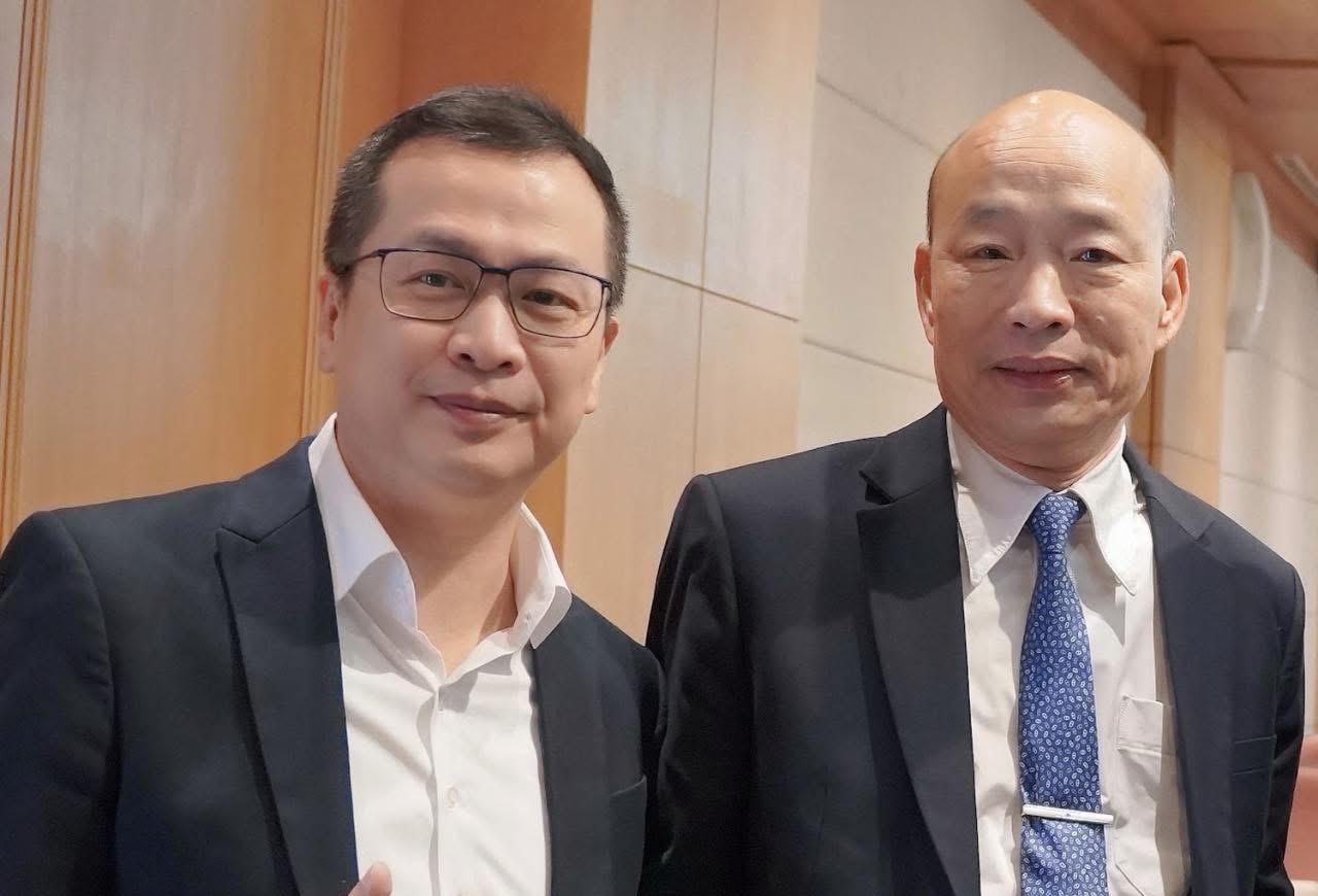 罗智强：绿营通过日媒造谣韩国瑜没招了就“抹红”国民党党团书记长罗智强，