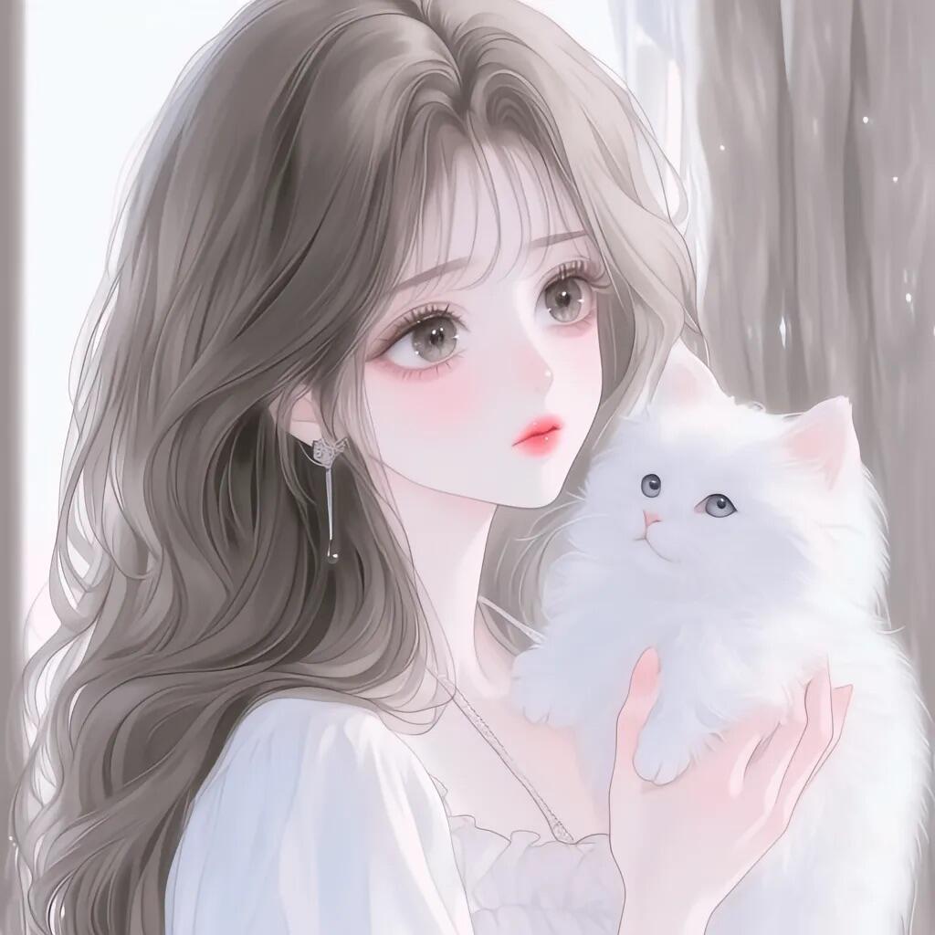 𝙒𝙚𝘾𝙝𝙖𝙩女头｜精选女头｜女生漫画头像无水印❤️​​​