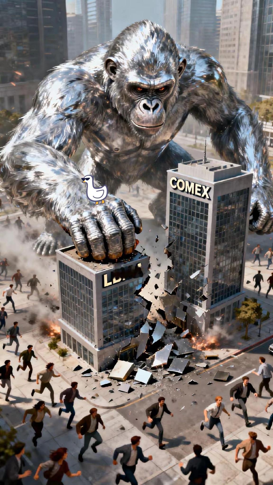 今天，我们仍然从黄金白银谈起。在经历一轮暴力加征保证金后，贵金属如同折翼的天鹅