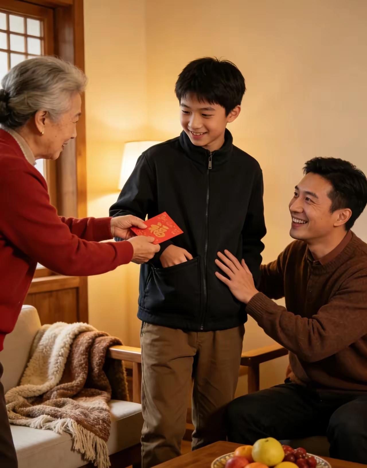 我婆婆有一个比他小15岁的堂弟，是一个企业高管，平时不怎么来往，但每年正月初三他