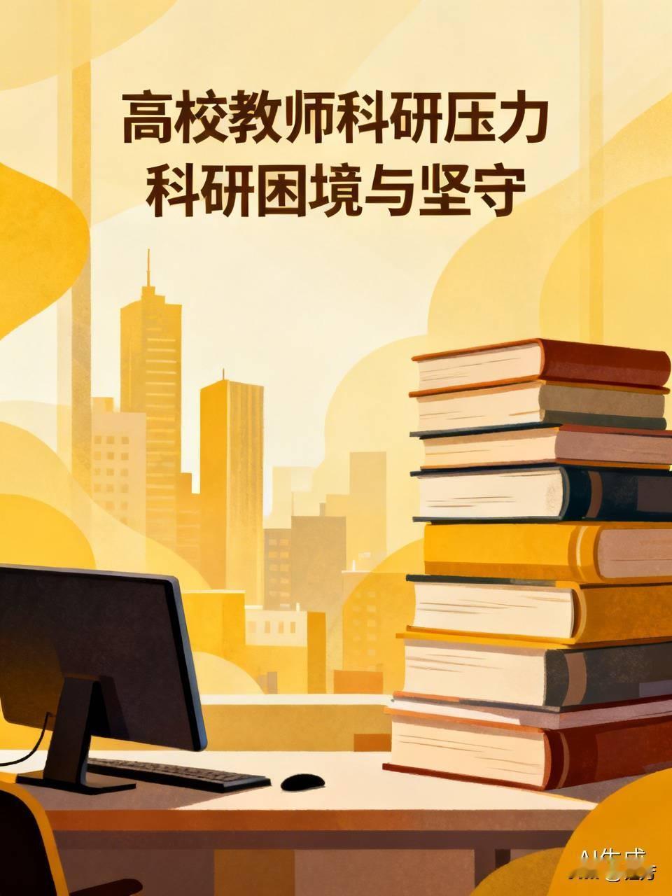 眼下不少高校教师的日子着实不好过，授课只是日常工作的一部分，科研反倒成了压得人直