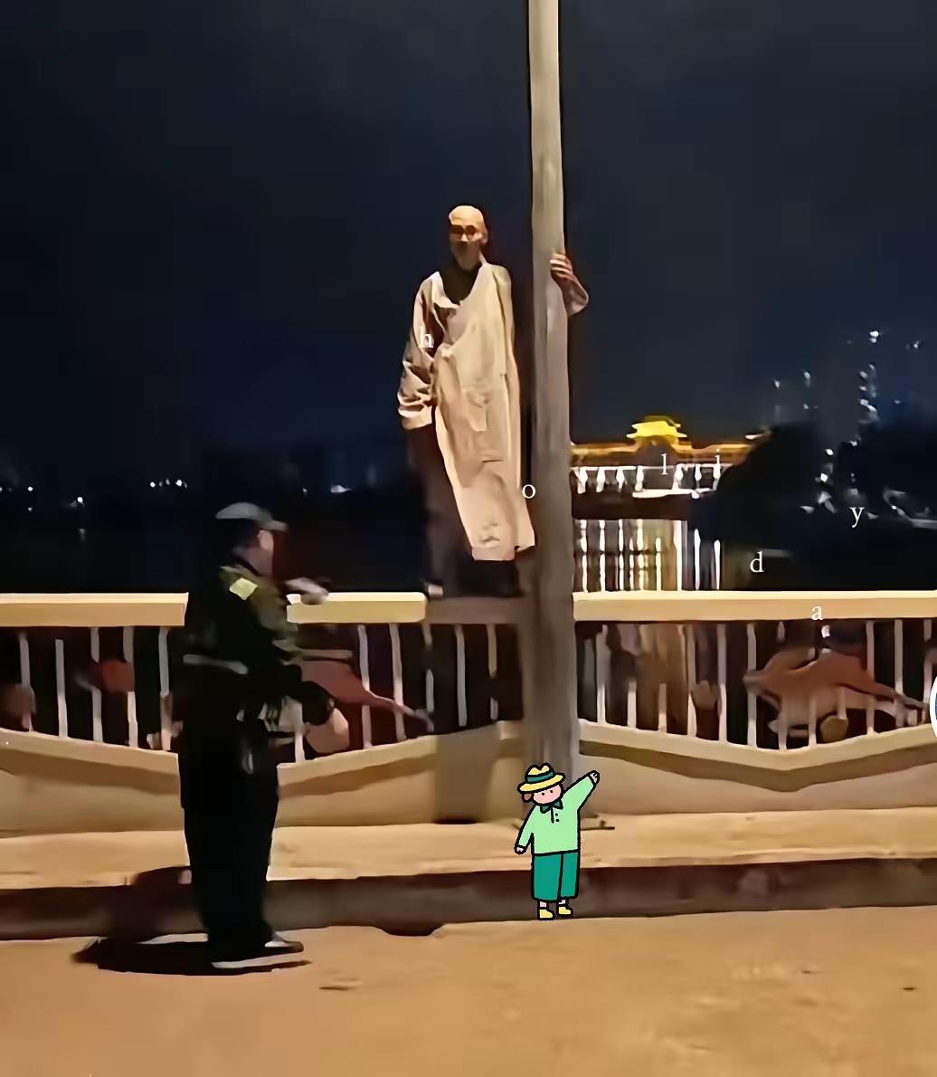 扶灯大师因为自己苦心建造的寺庙，被他人霸占，不许他入住修行，一怒之下跳桥自杀，