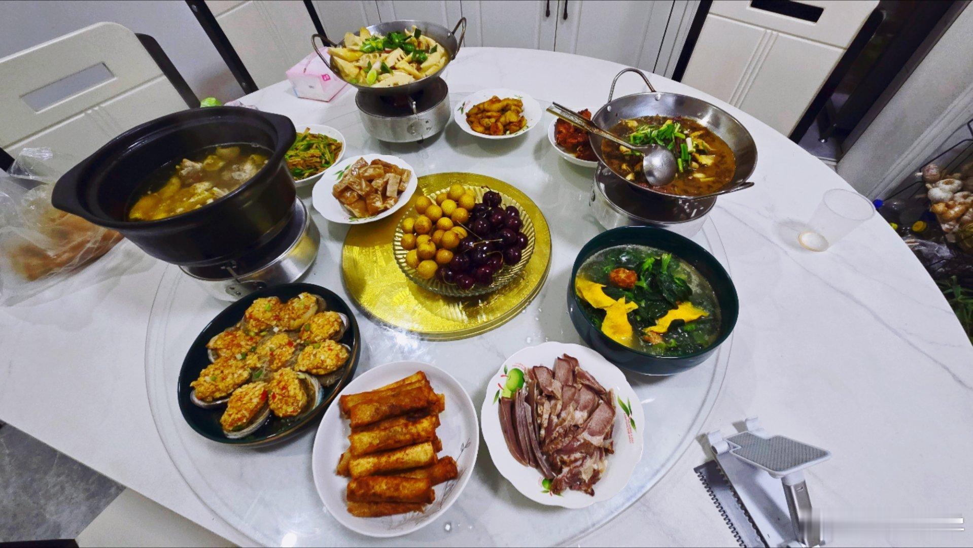 我想看大家的年夜饭我先来~春节