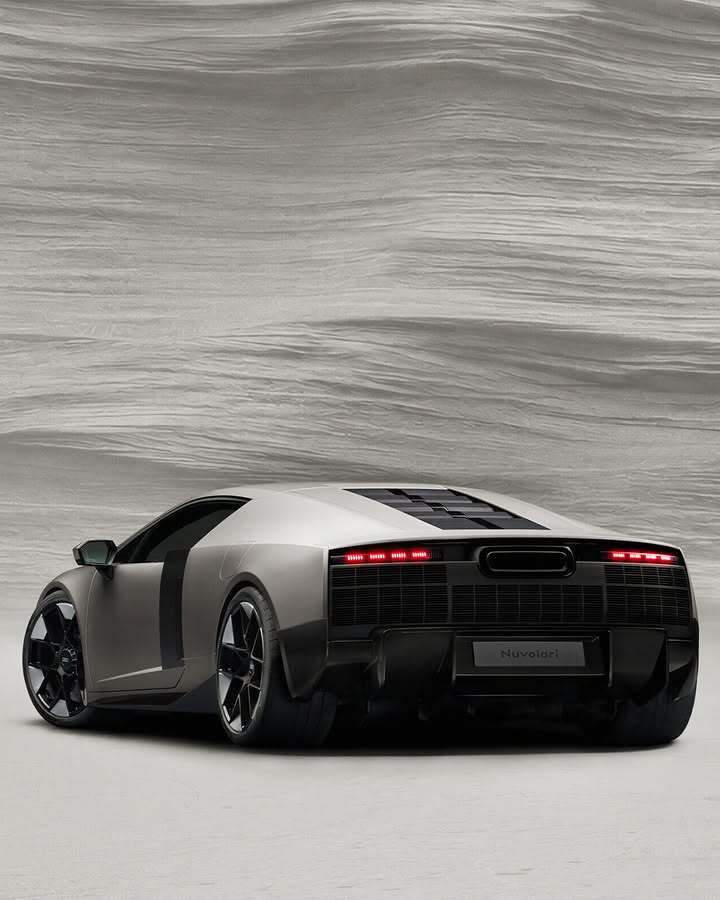 奥迪R8继任者发布——AudiNuvolari，全新中置发动机混合动力超级跑车