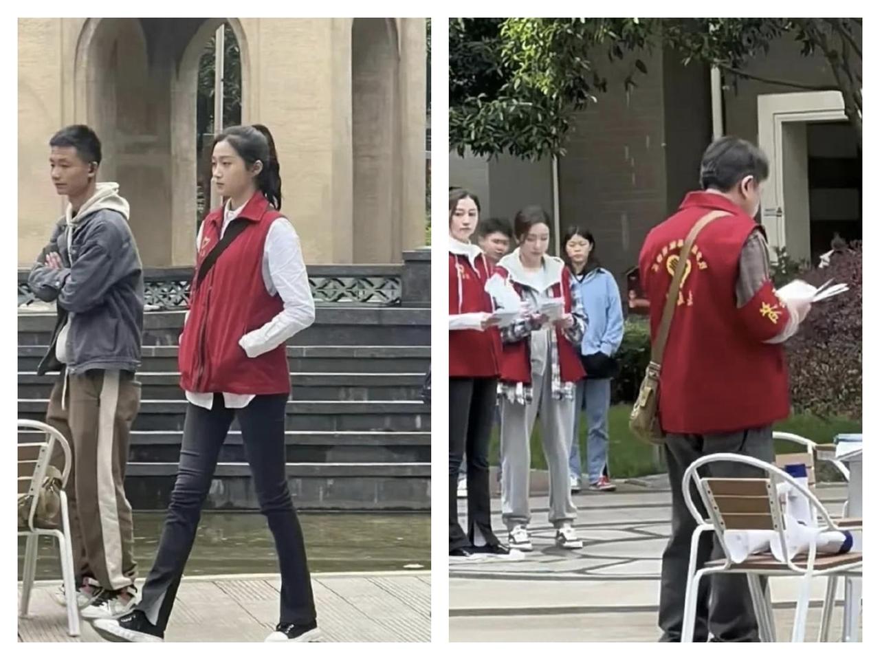 关晓彤这身“长腿穿搭”尽显身高！很多人认为喇叭裤只是再平常不过复古穿搭，但在