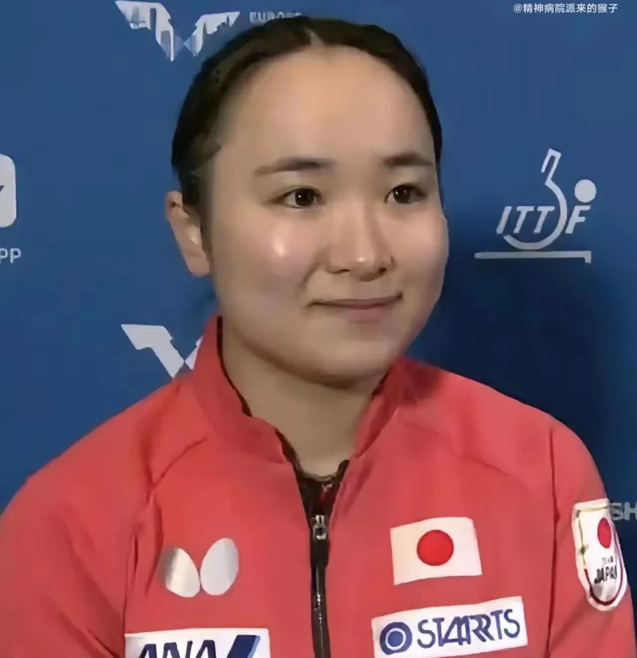 记者问伊藤:你是世界上最会打削球手球员，有什么秘诀吗？伊藤美诚的回答狡猾