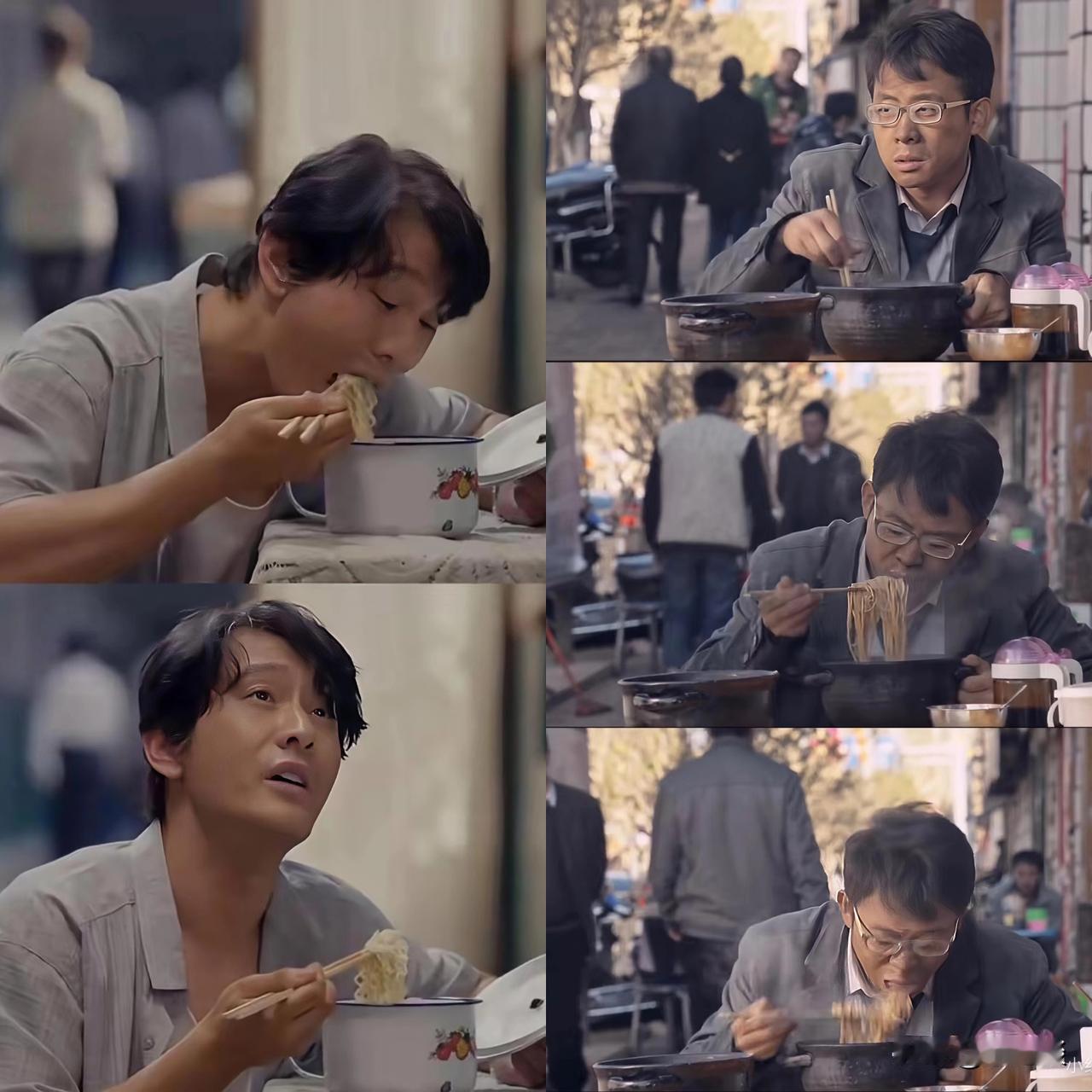 “黄晓明VS张译：一碗面的演技差距，一个烫到怀疑人生，一个真实到骨子里！”