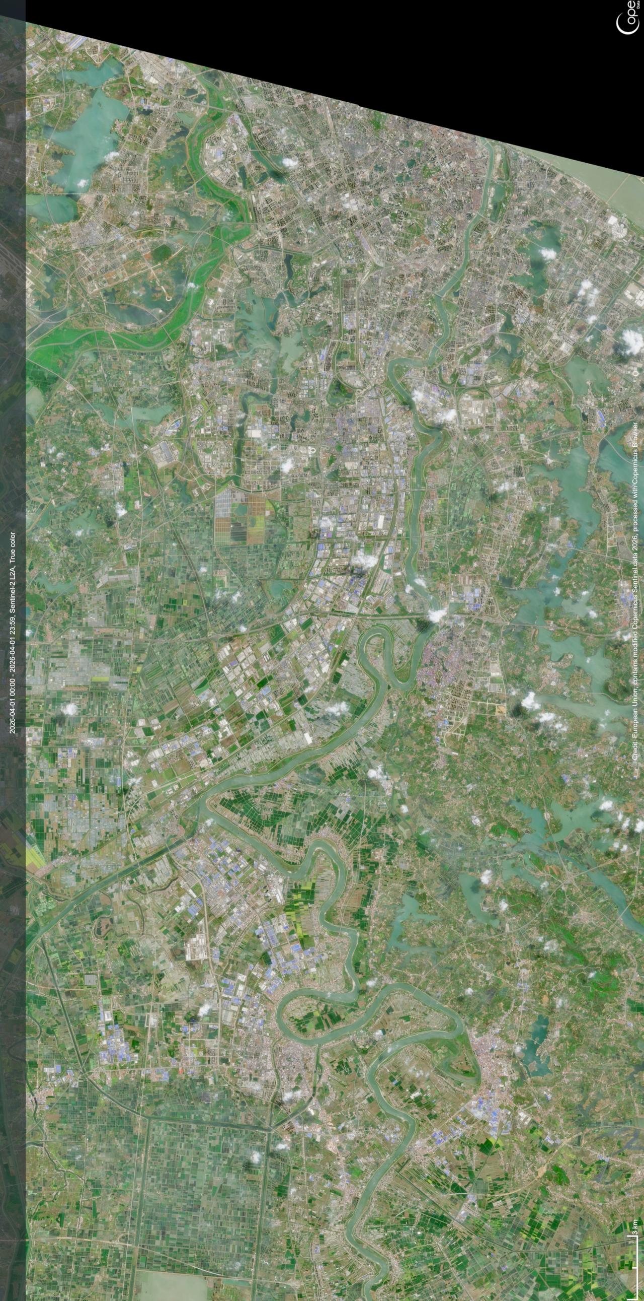 武汉市汉口高清卫星图（4）