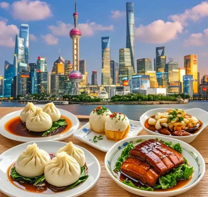 上海的美食文化，真的有待发扬光大。今天初到上海，一直想品尝一下上海菜。中午在一