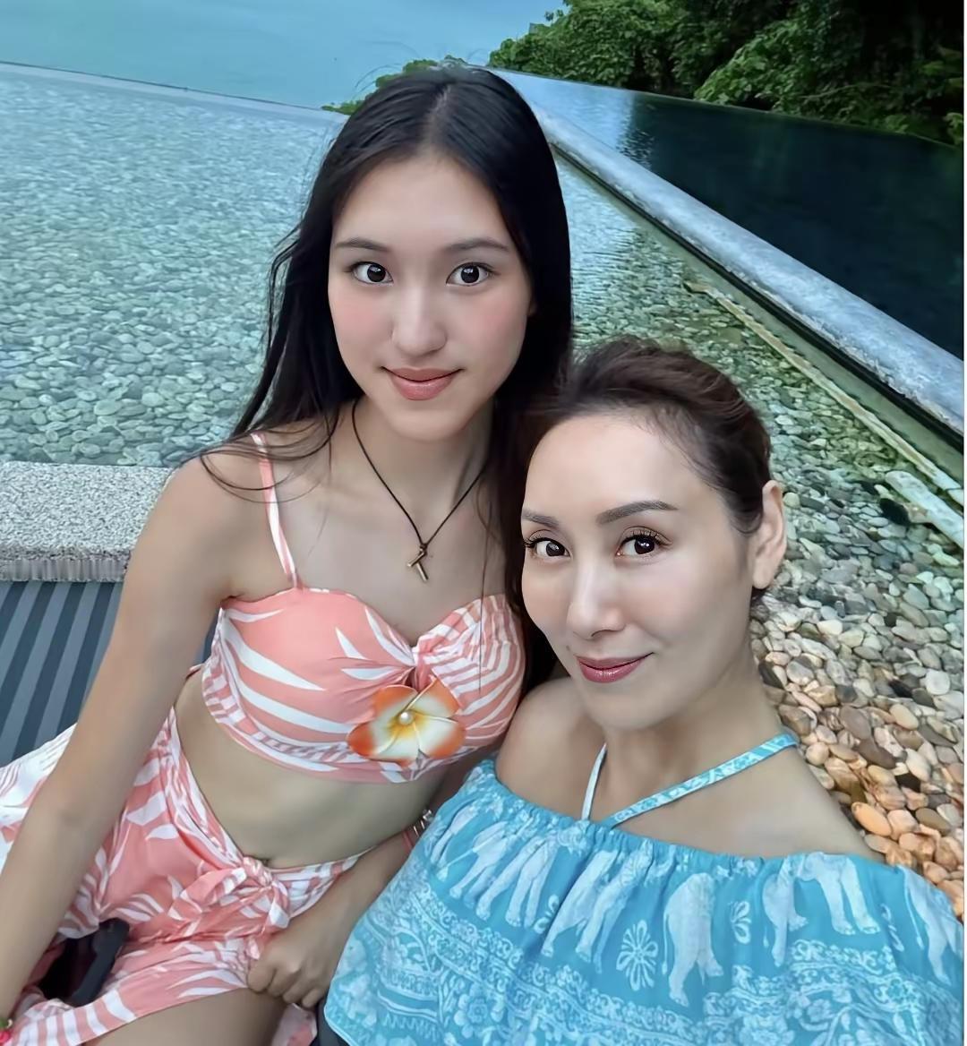 郭可盈和林文龙的女儿，感觉长的怪怪的，她长的既像爸爸妈妈，可又不像爸爸妈妈，毕竟