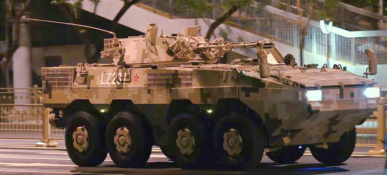 这个装甲车参加“九·三”大阅兵了吗？——ZBL-08是我国2008年定型的