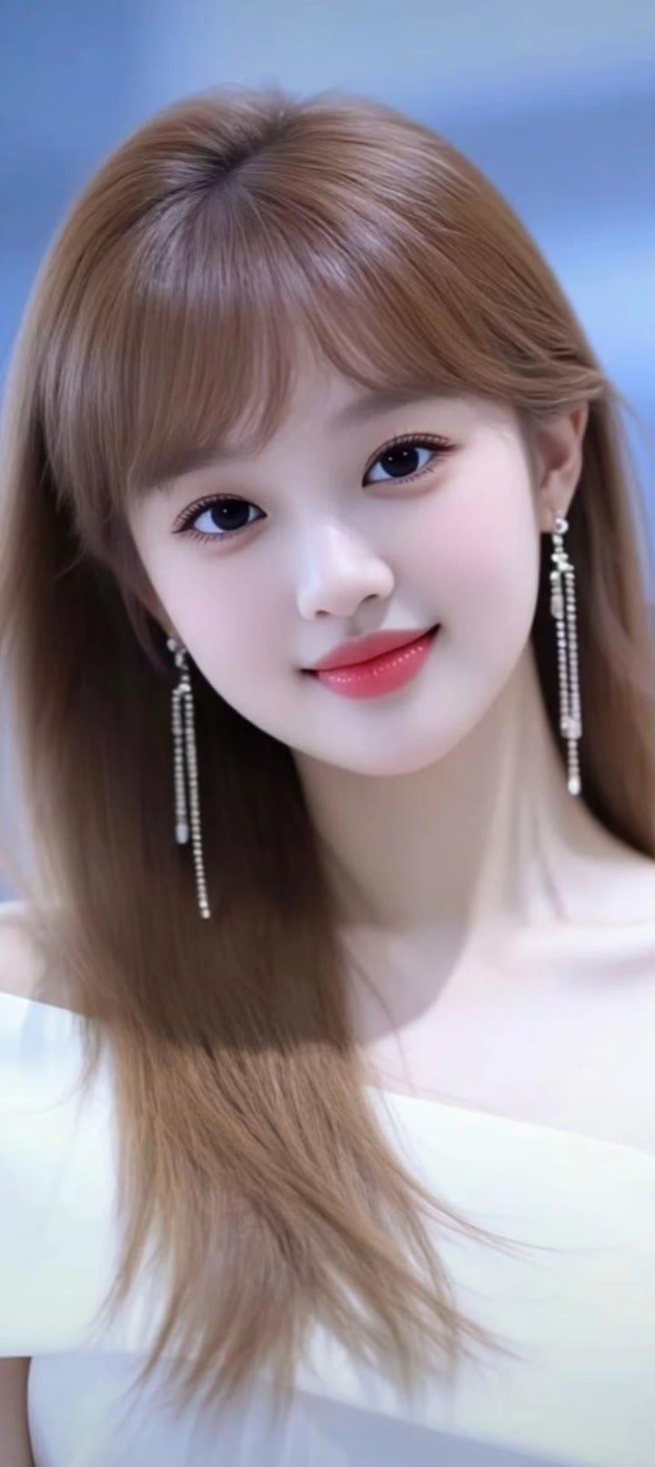 甜美可人，温柔似水，笑靥如花，清新脱俗