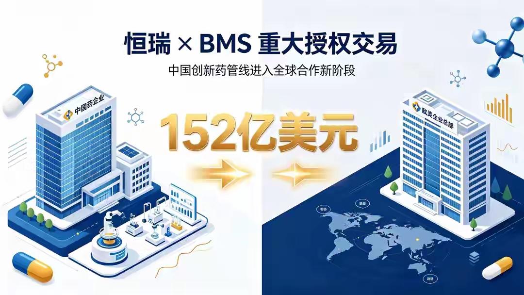 怎么看待恒瑞医药，结合BMS152亿美金合作这张图是恒瑞与海外药企BMS的