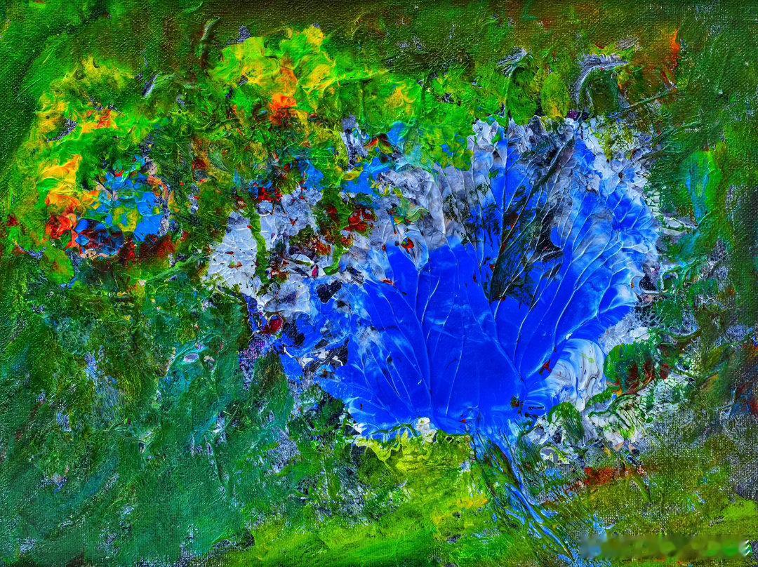 摄影人王鹭佳：2021油画作品。油画王鹭佳