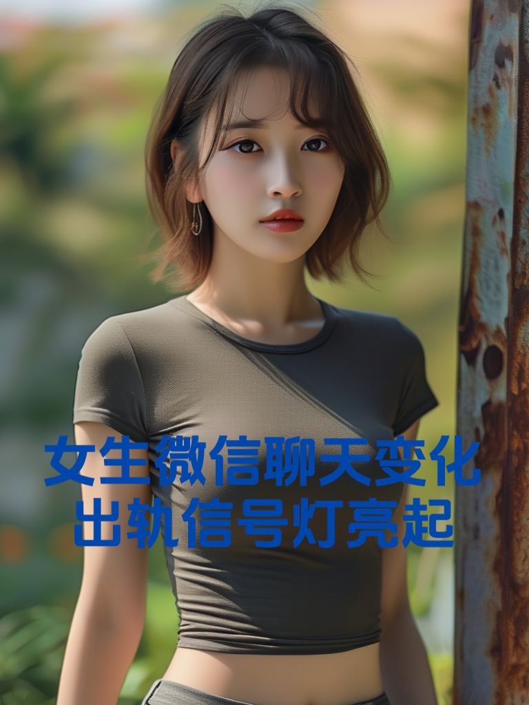 女生微信聊天变化，出轨信号灯亮起