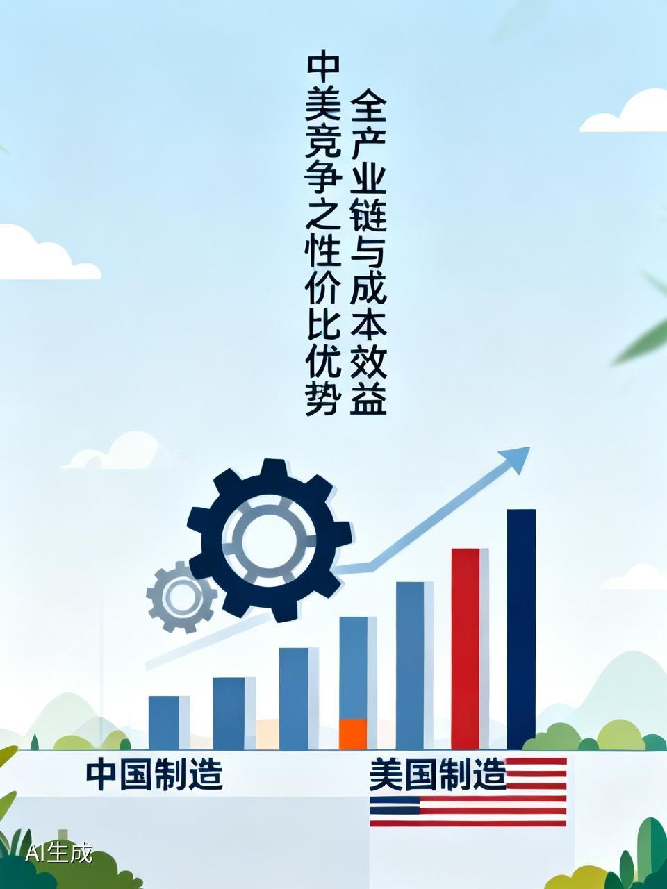 美国和中国所有的竞争都竞争不过中国的性价比。无论是军事上还是在人工智能上面。