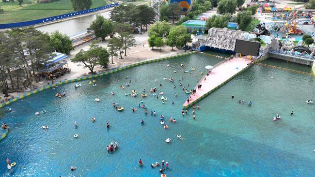 海林: 水上风情园正式开园 打造夏日清凉地标