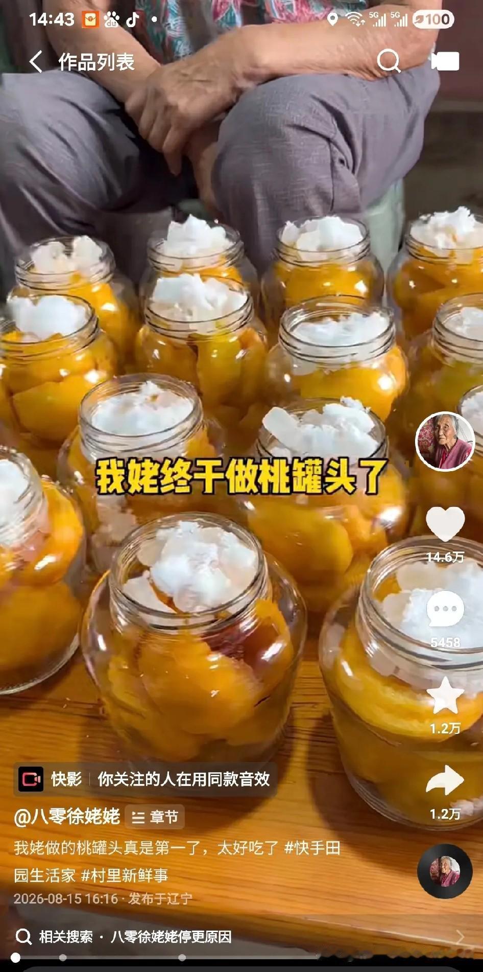 八零后徐姥姥停更的原因最大可能是家庭内部闹矛盾了，外孙成成是个导演，主角是八零后