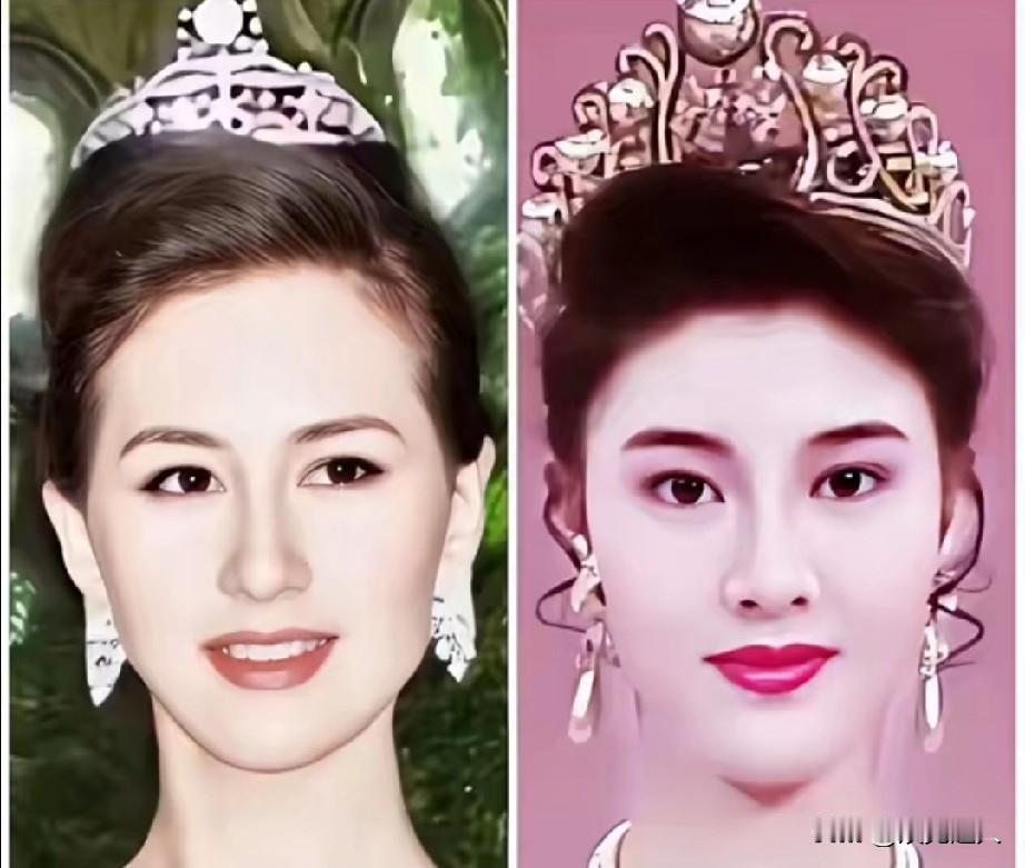 赌王这亲爹滤镜也太夸张了吧！竟说女儿何超琼比港姐李嘉欣美百倍！两人都是混血