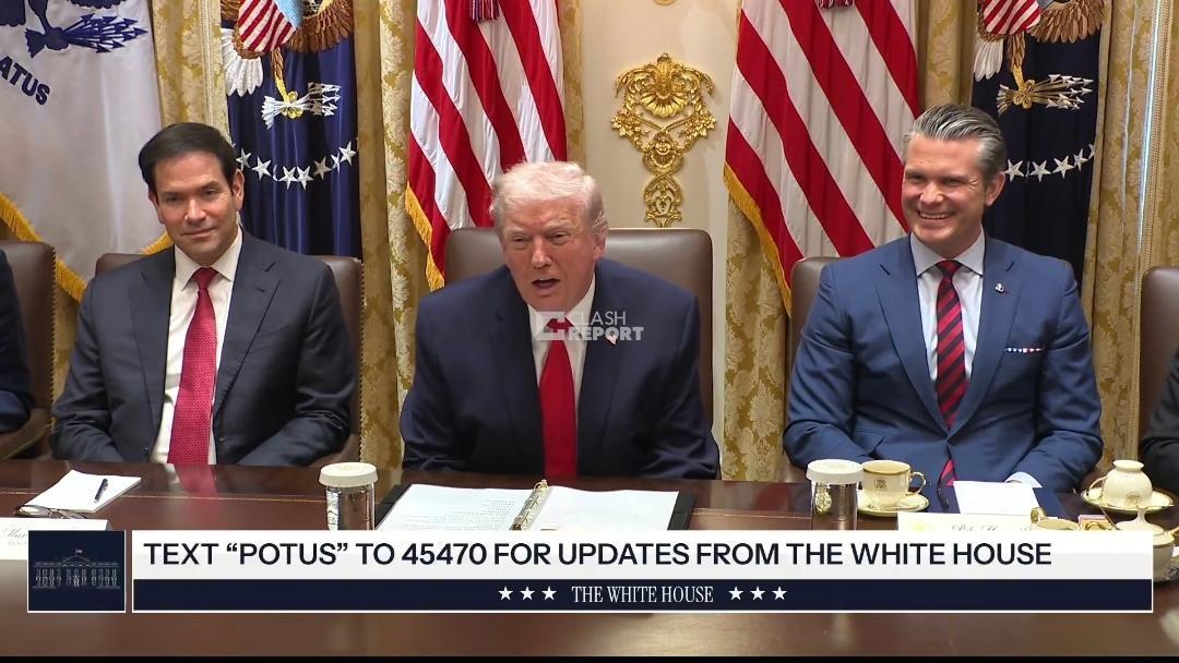 在今天（北京时间1月30日）的内阁会议上，特朗普：“JD，如果你想说点什么，你可