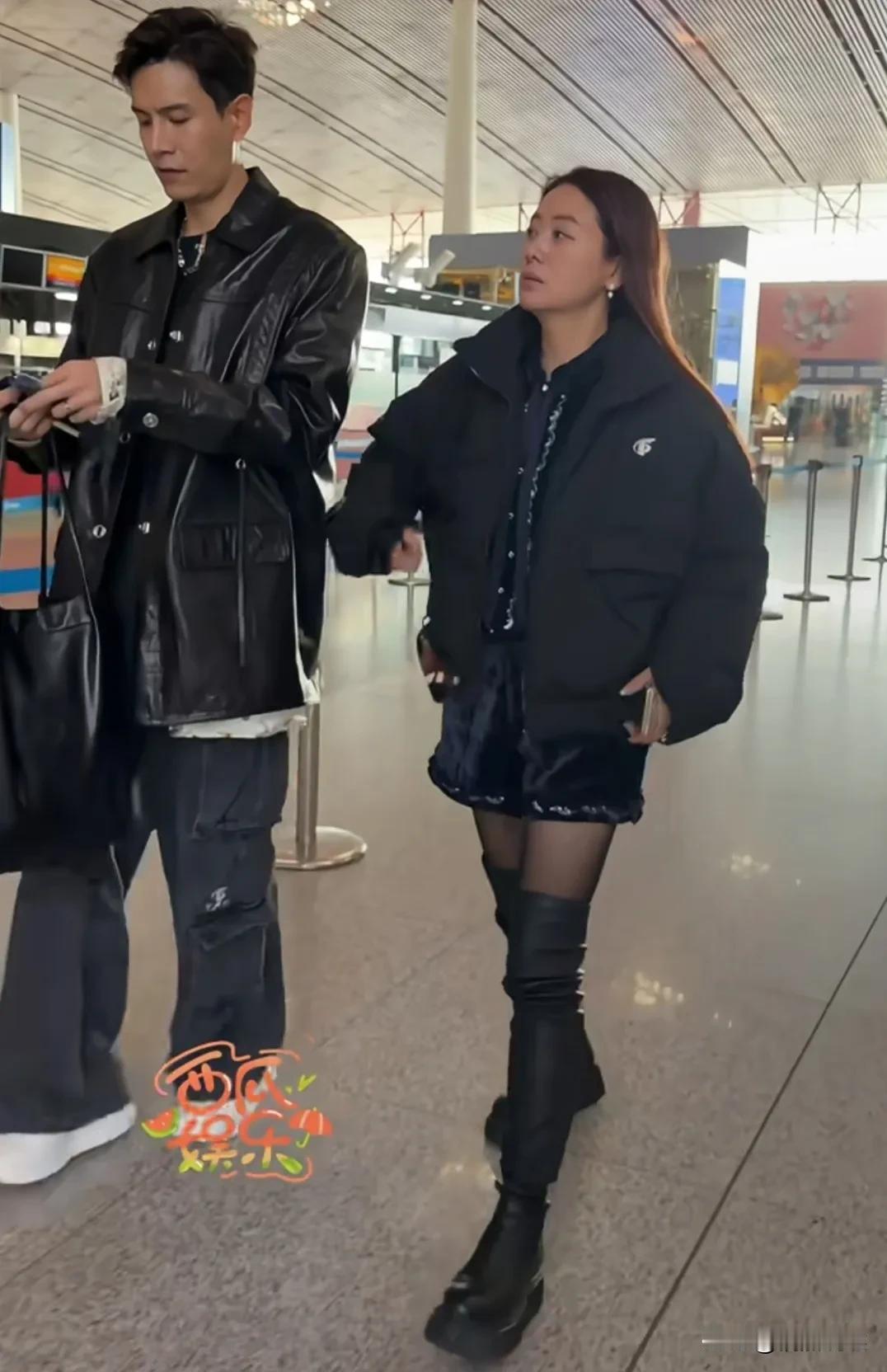 要说到姐弟恋，圈里的除了伊能静、秦昊，董璇、张维伊这两对，还有一对也很让人喜欢，