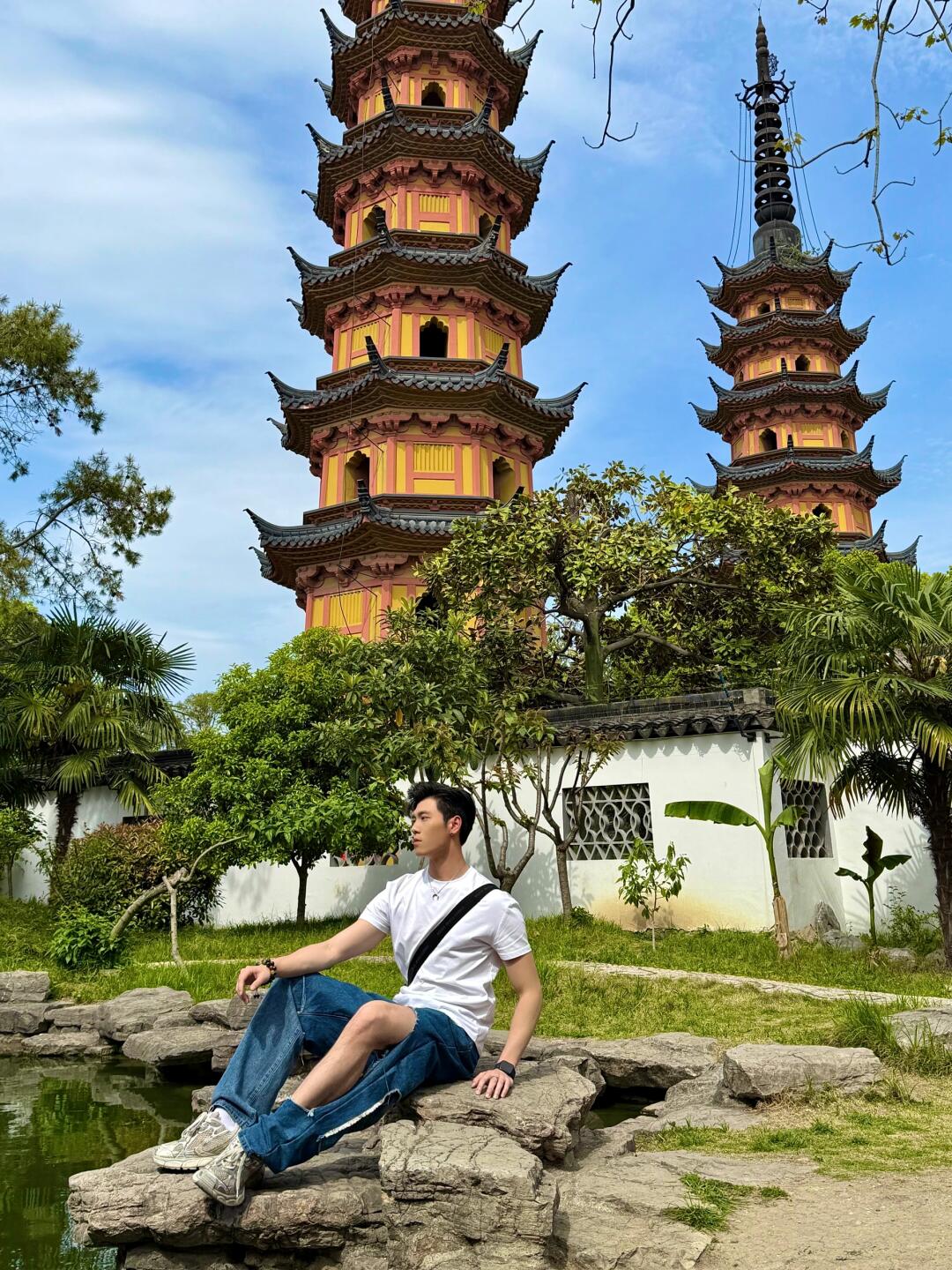 旅行日记｜拍苏州双塔千万别错过这个机位！