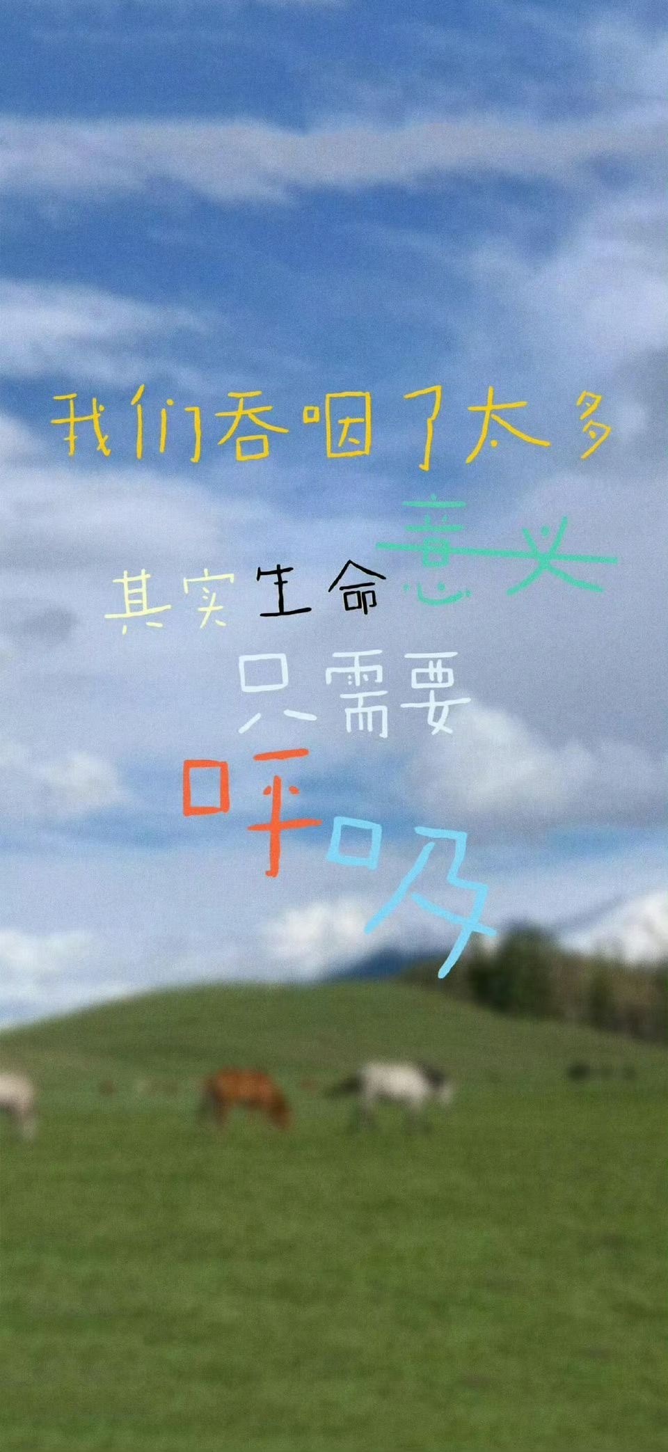 丰富一下你的手机壁纸~