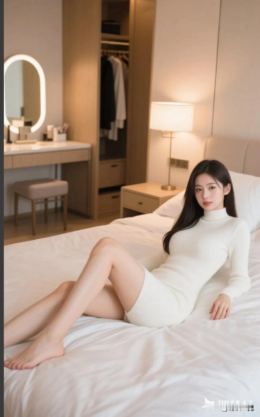 青春美少女，光是这几个字就充满了活力与美好。就像那首诗里写的“少女双辫俏皮样，蓝