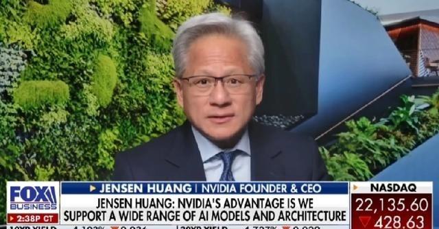 黄仁勋：很遗憾！零、零还是零！黄仁勋表示，美国的出口限制导致英伟达对华芯片销售陷