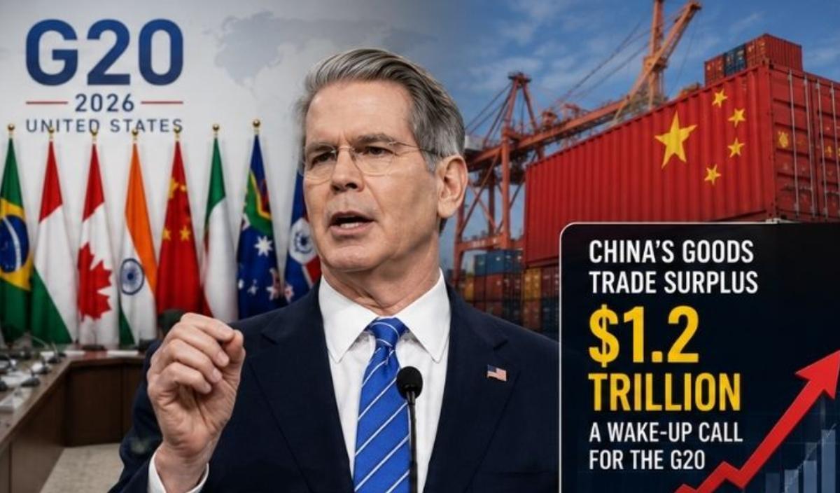 1.2万亿顺差惹祸？美国财长公开喊话：世界不能允许中国赚这么多钱美国财长贝