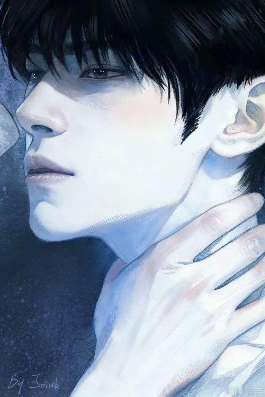 漫版的易烊千玺真的是长在了我的心巴上了呀，完全就是从漫画走到了现实！太有一种梦幻