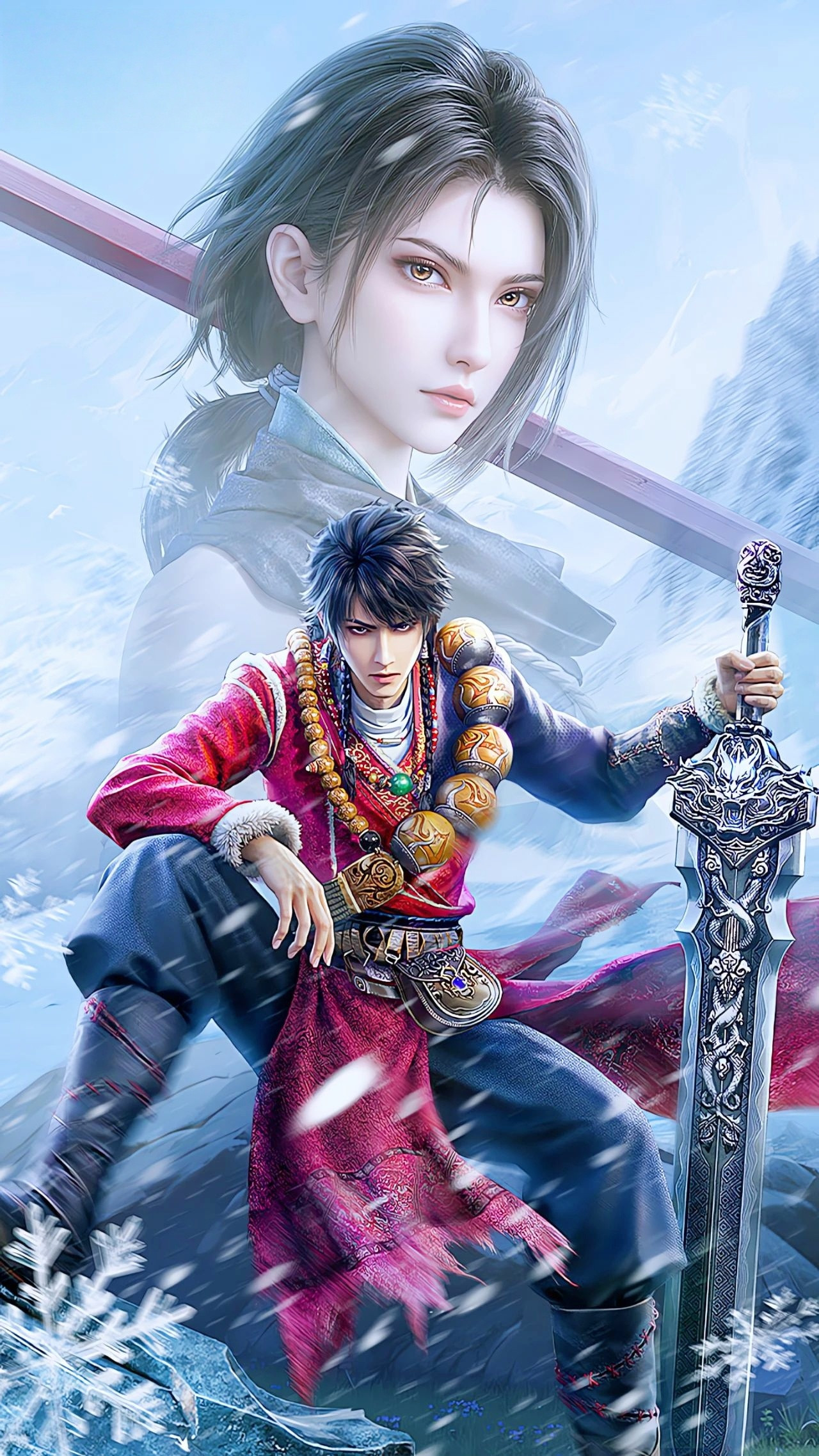 画江湖之不良人画江湖之不良人星雪国漫分享李星云&姬如雪双人壁纸高清无水