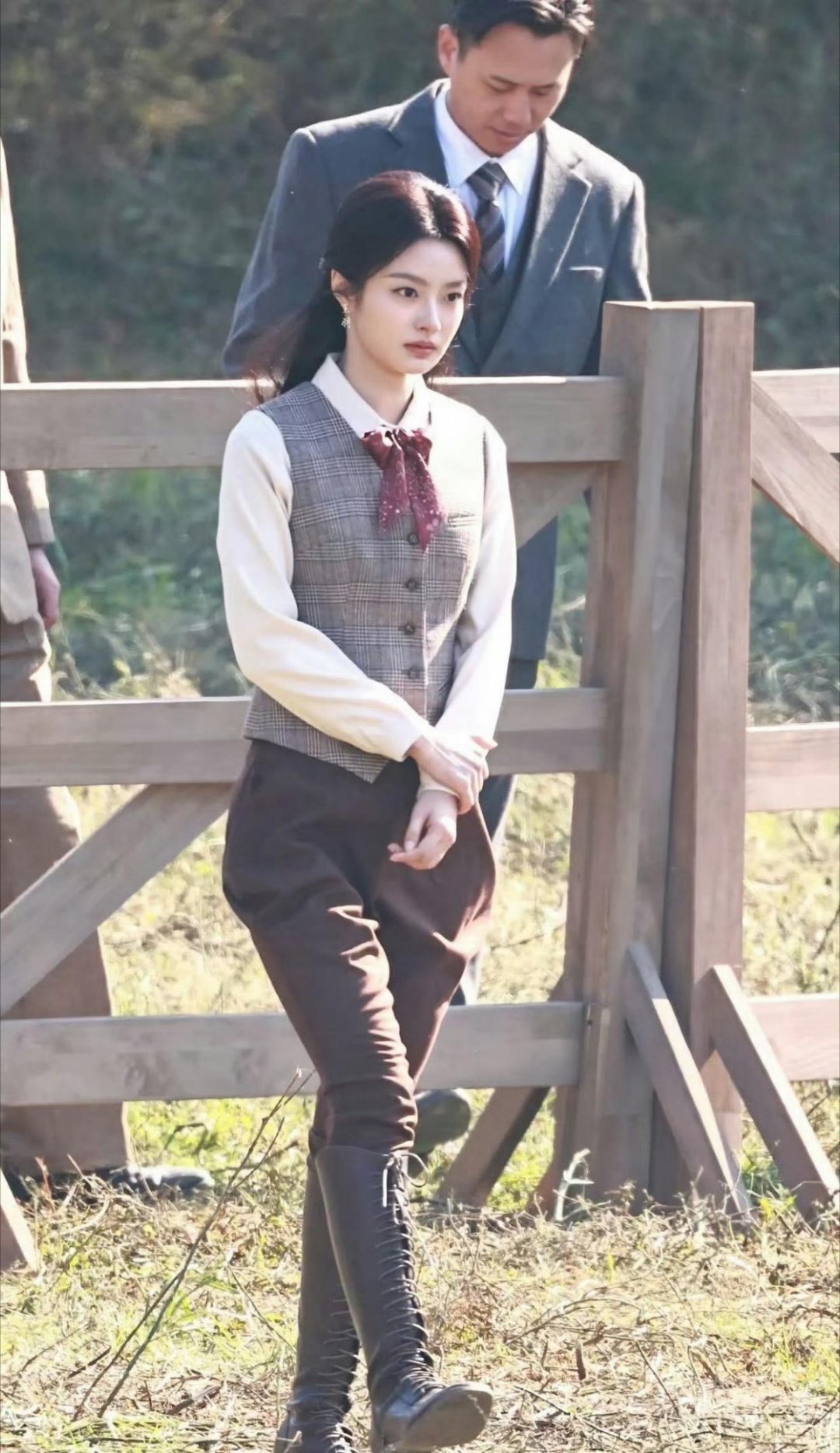 女二是不是让妆了感受到明星跟短剧演员的壁