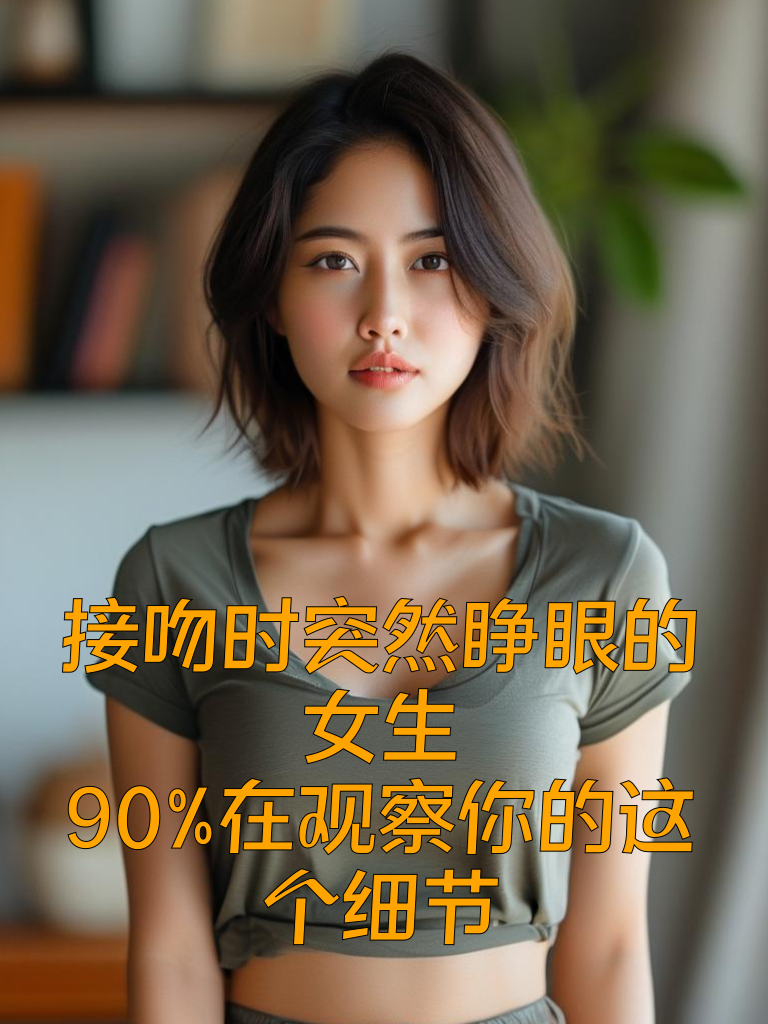 接吻时突然睁眼的女生，90%在观察你的这个细节