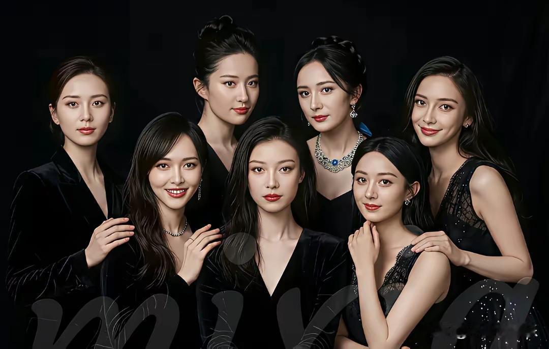 谁的颜值在顶级女星团队中是最不搭的，大家投票选一下，我投唐嫣