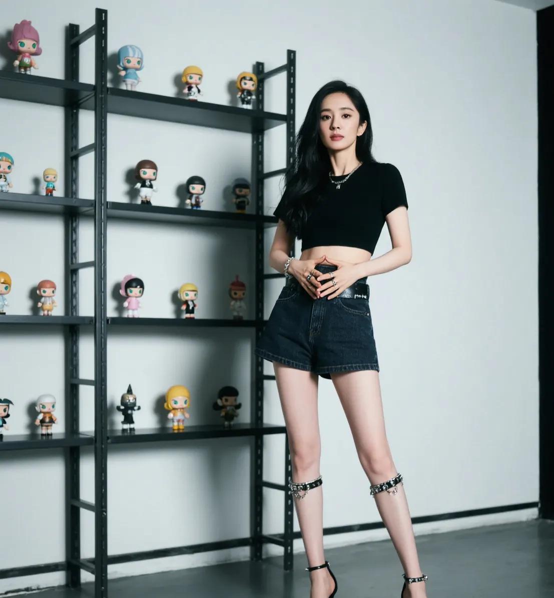 杨幂颜值高，杨幂身材好，杨幂每天对我笑杨幂的每一张照片以及写真都是为了取悦大众