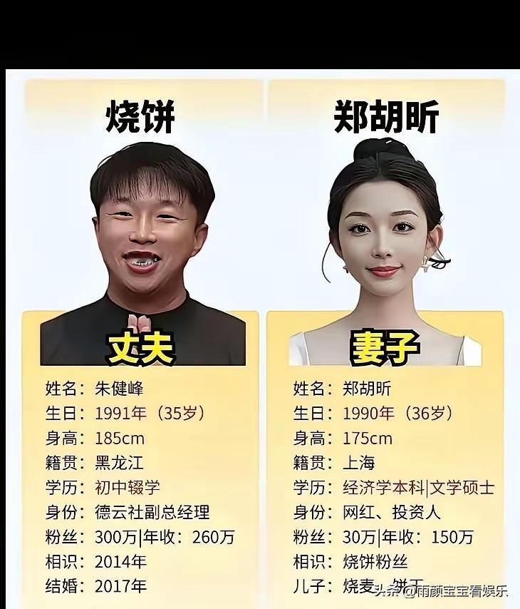 万万没想到，他们居然是夫妻两，白瞎我看了十几年电视，现在才知道！