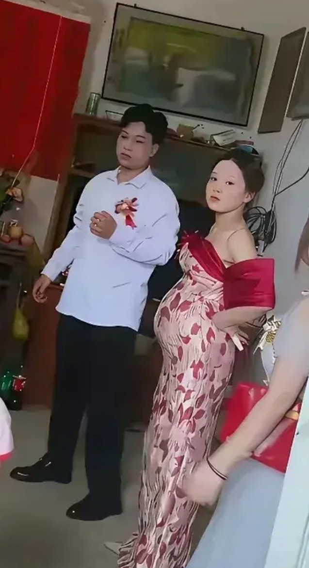 网友:不生一堆小孩，都对不起新娘的颜值。