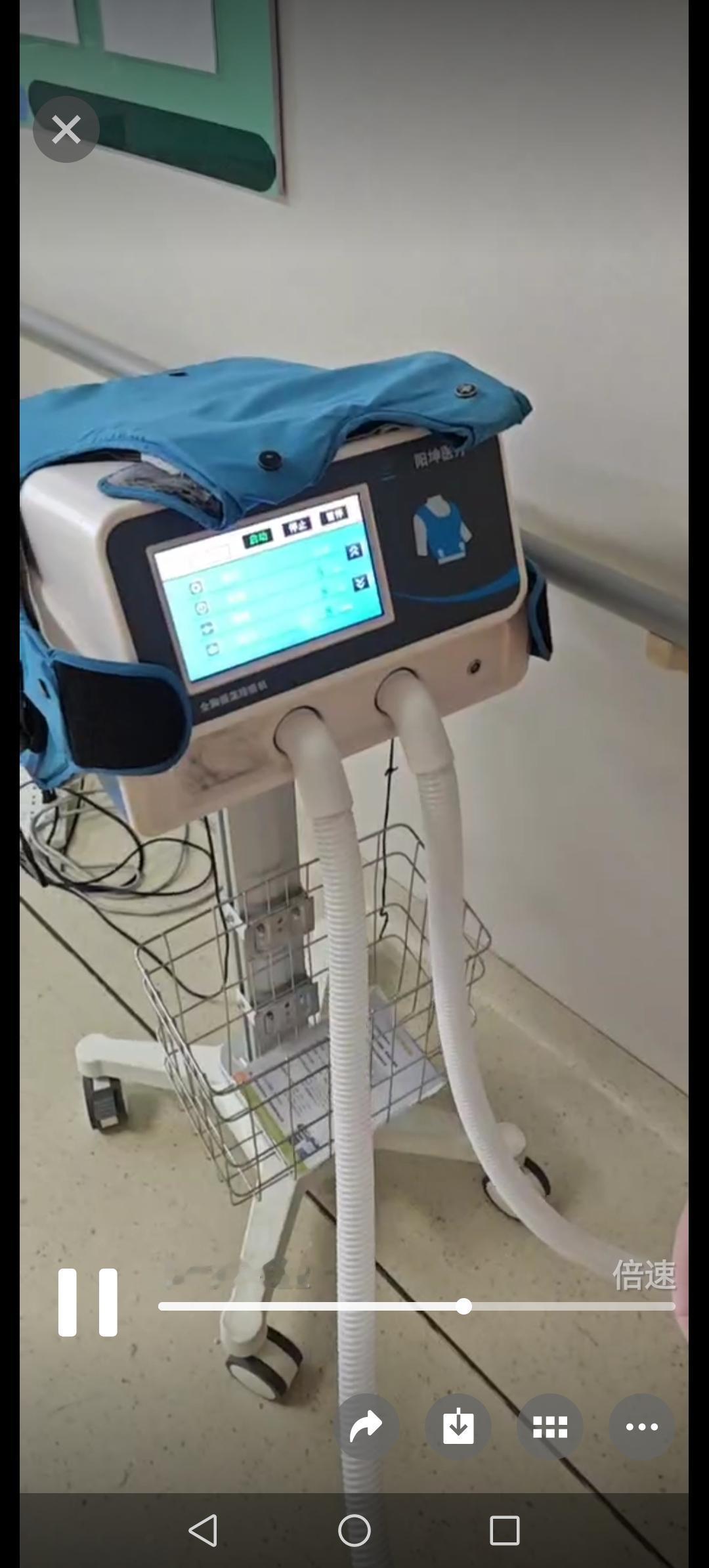 医学进步真快！外孙女住院了，肺炎。她妈妈就是学医的，平时孩子得肺炎她都是