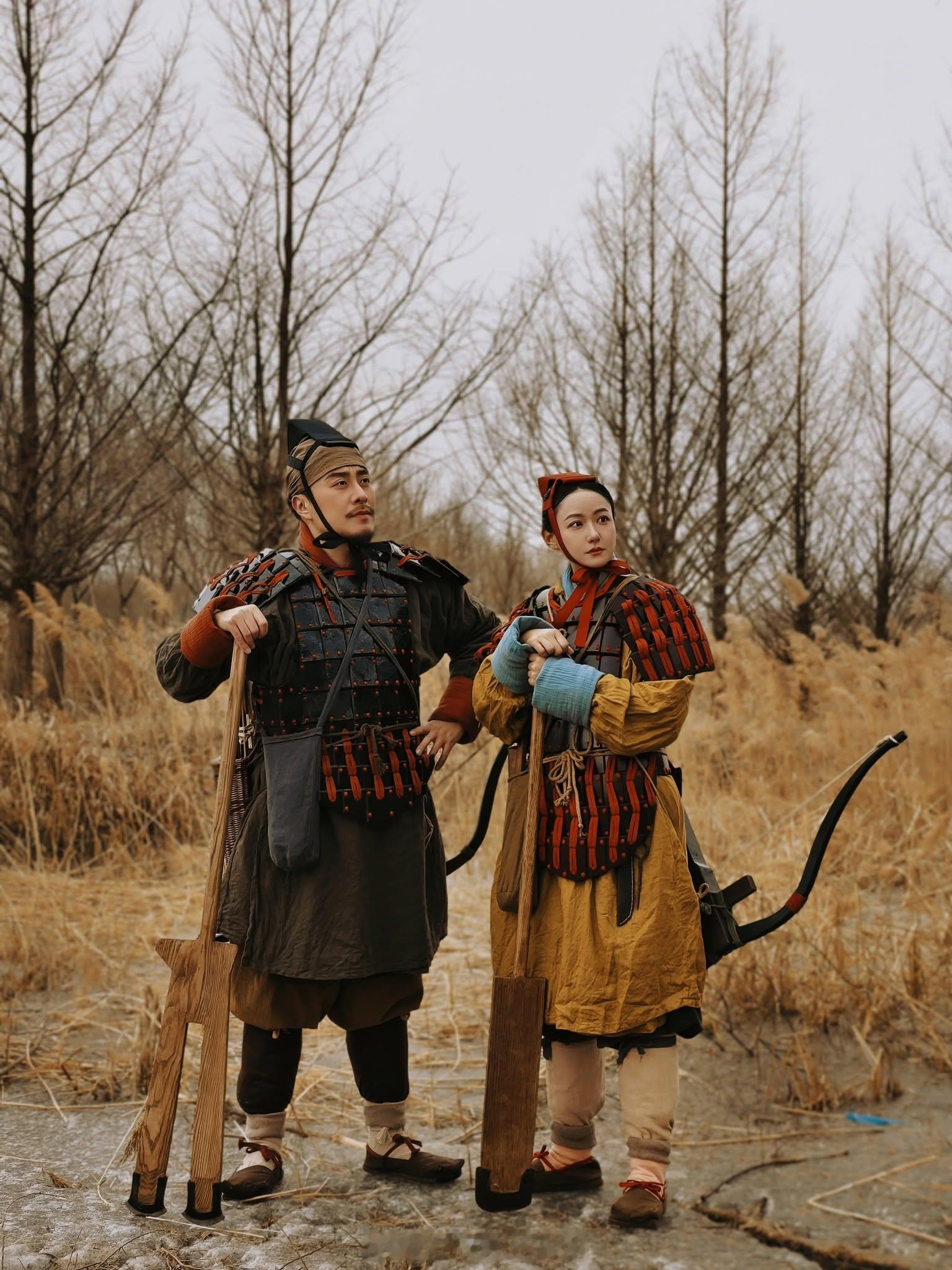 秦军Reenactors:洪玮、张小花（这哥们去年见过，线下也很帅）